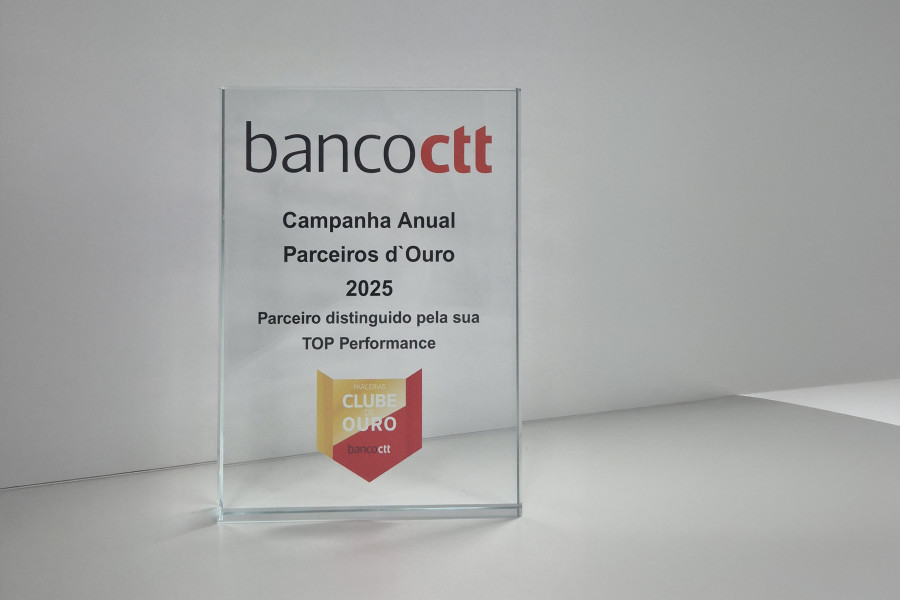 MAX FINANCE BAY distinguida como Parceiro de Ouro Banco CTT 2025